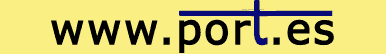 logotipo de www.port.es empresa de portes y mudanzas